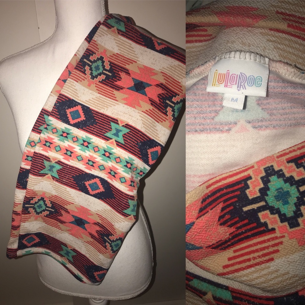 Medium Lularoe Aztec Cassie skirt